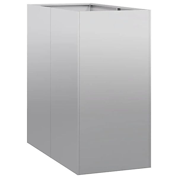 vidaXL Pflanzgefäß 40x80x80 cm Stahl Verzinkt 860778 günstig online kaufen