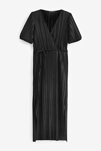 Next Plisseekleid Plissiertes Kleid mit kurzen Ärmeln (1-tlg) günstig online kaufen