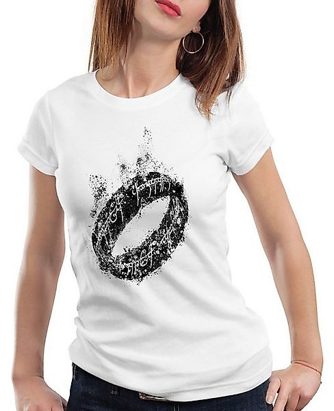 style3 T-Shirt Eine Ring Der Lord frodo herr der ringe lord of the rings günstig online kaufen