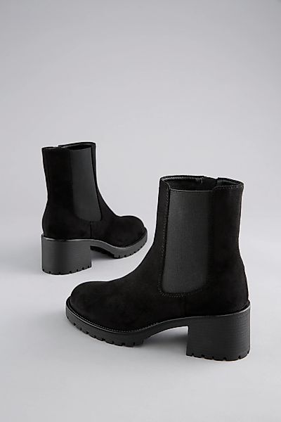 Aniston SHOES Chelseaboots, Stiefelette mit Reißverschluss und Stretcheinsa günstig online kaufen