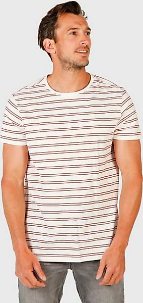 Brunotti T-Shirt Tim Twin Stripe Mens T-shirt Snow günstig online kaufen