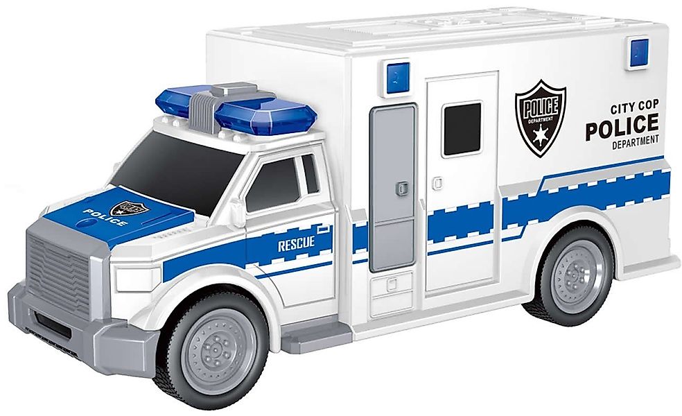 Diakakis Spielzeug-Polizei Fahrzeug LKW City Rescue günstig online kaufen