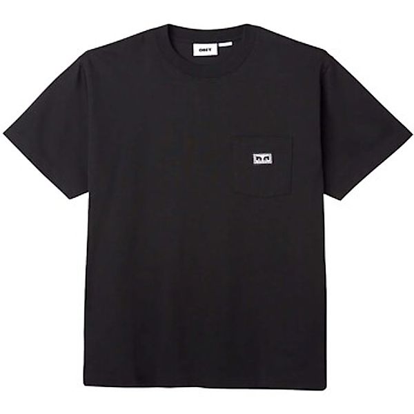 Obey  T-Shirts & Poloshirts Established Works Eyes Pocket Tee Ss günstig online kaufen