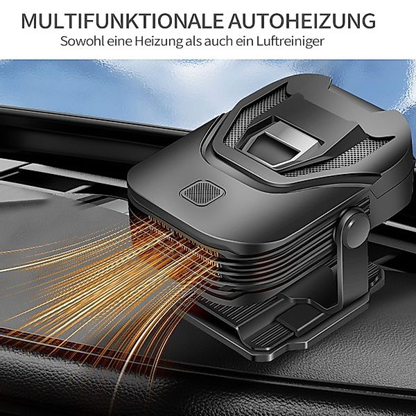 Refttenw Heizlüfter Tragbare Autoheizung 150W 12V günstig online kaufen