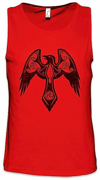 Urban Backwoods Tanktop Nordic Crow Ärmelloses T-Shirt Arsen Celtic Irminsu günstig online kaufen