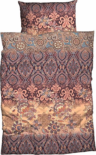 CASATEX Bettwäsche "Suzani" 3 Stk. tlg. harmonisches Blütendesign günstig online kaufen