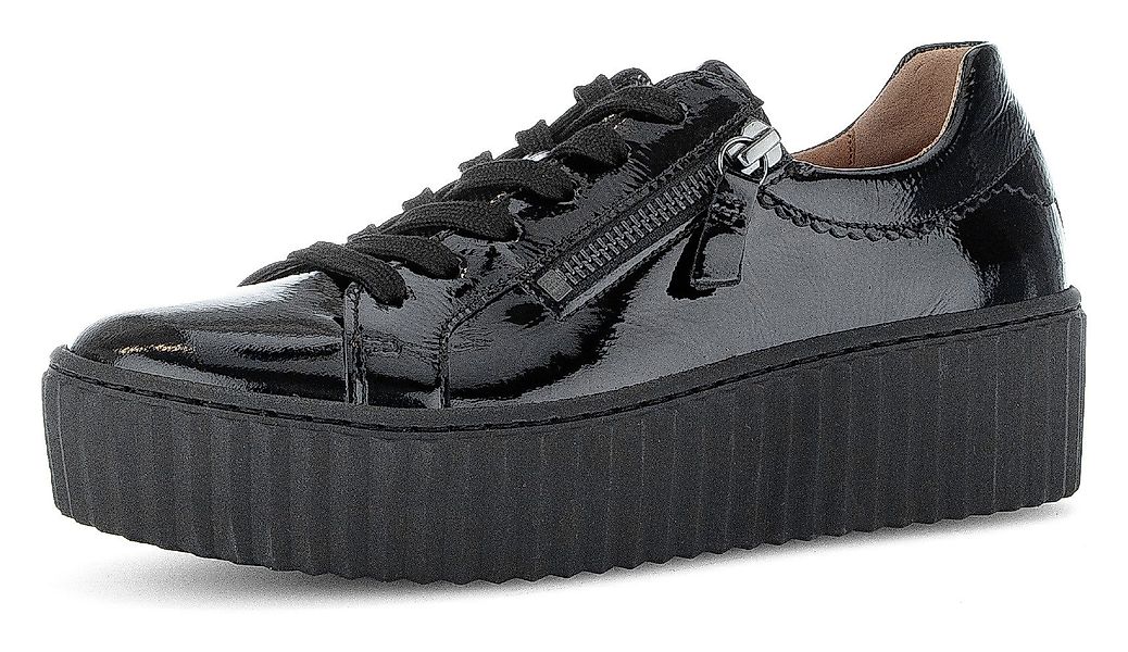 Gabor Plateausneaker, Freizeitschuh, Halbschuh, Schnürschuh mit günstig online kaufen