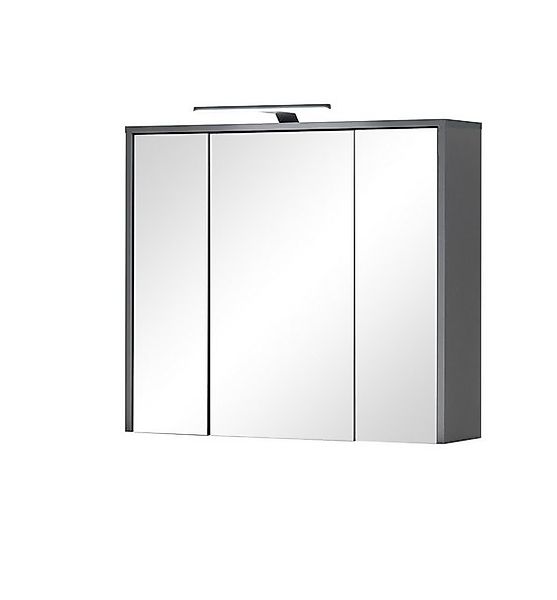 PREISBRECHER Badezimmerspiegelschrank Leone 80 x 70 x 20 cm (B/H/T) günstig online kaufen