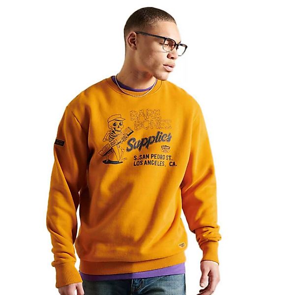 Superdry Workwear Crew Sweatshirt L Toasted Orange günstig online kaufen