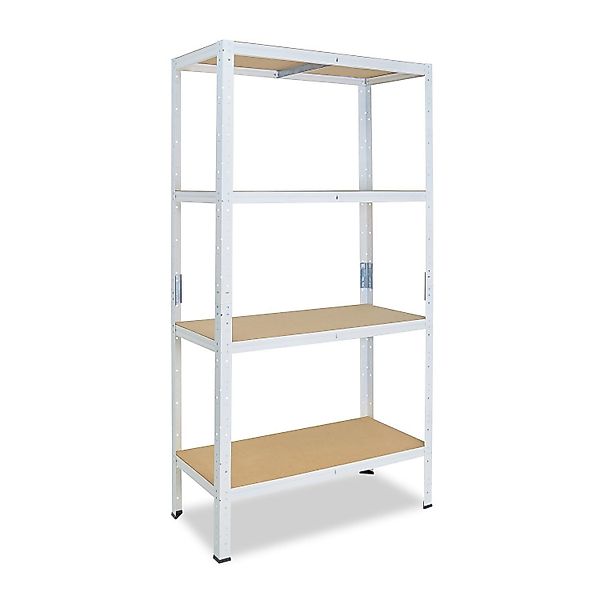 shelfplaza Schwerlastregal HOME, 180x75x40cm weiß, 4 günstig online kaufen