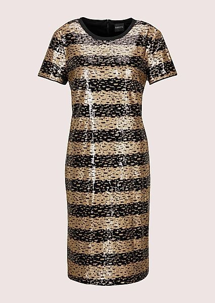MADELEINE Cocktailkleid "Paillettenkleid Elegantes Shirtkleid im Streifen-L günstig online kaufen