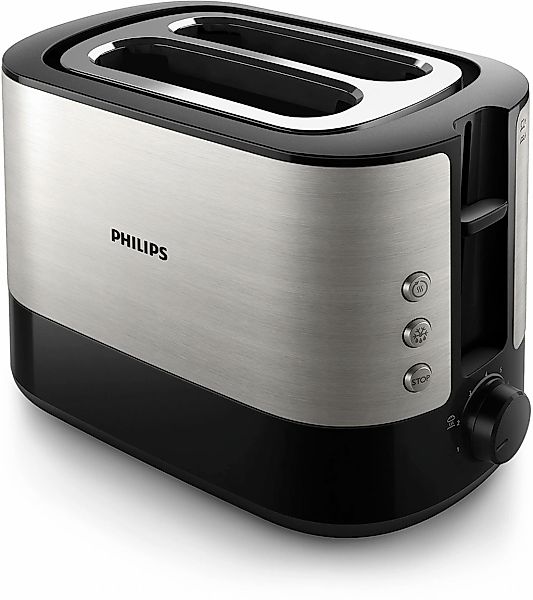 Philips Toaster "HD2637/90 Viva Collection" 2 kurze Schlitze für 2 Scheiben günstig online kaufen