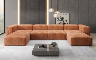 Luxusbetten24 Sofa Designer U Sofa Snug, günstig online kaufen