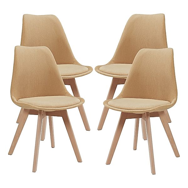 en.casa Esszimmerstuhl (Set, 4 St), »Fläten« günstig online kaufen