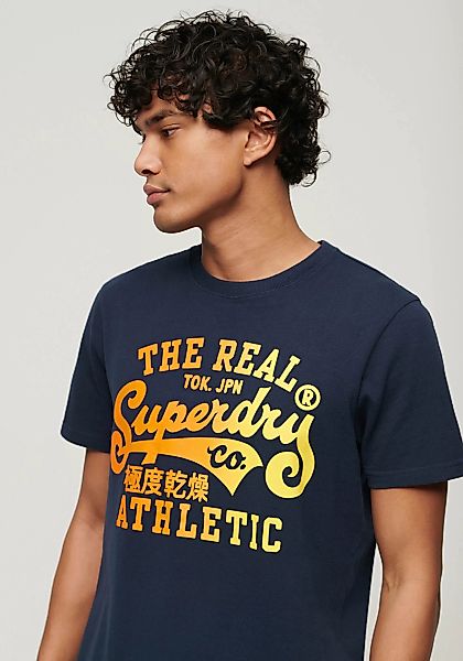 Superdry T-Shirt REWORKED CLASSICS GRAPHIC TEE Navy Marl günstig online kaufen
