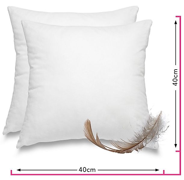 wometo Federkissen Home, in über 10 Größen, Füllung: Federn, Doppelset, OEK günstig online kaufen
