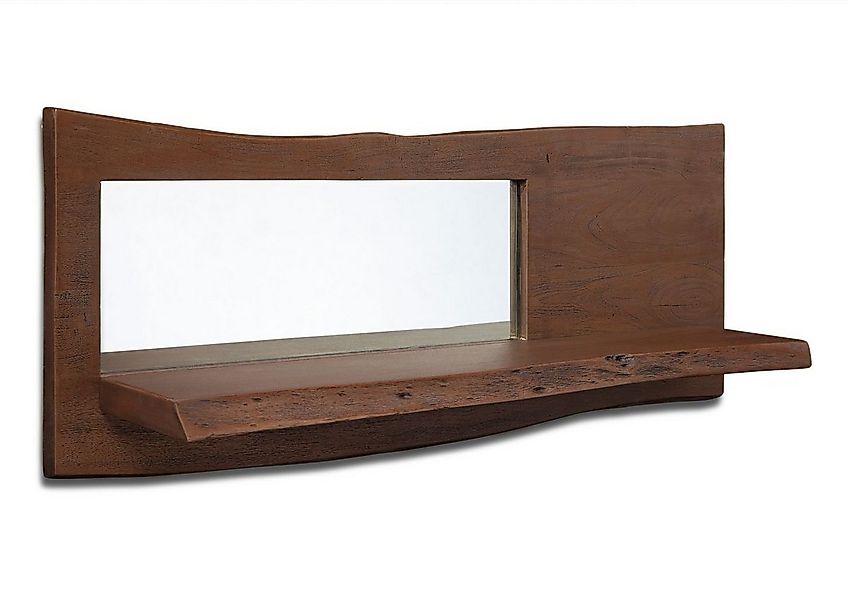 Massivmoebel24 Wandregal PURE ACACIA, 1-tlg., Wandregal Akazie 101x22x38 br günstig online kaufen