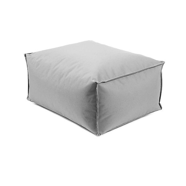 mokebo Outdoor Pouf o Hocker in Grau Der Ruhestifter Fußhocker mit EPS-Perl günstig online kaufen