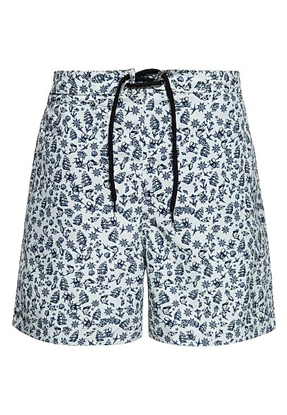 KingKerosin Badeshorts Sailor mit Oldschool-Sailor-Motiven günstig online kaufen