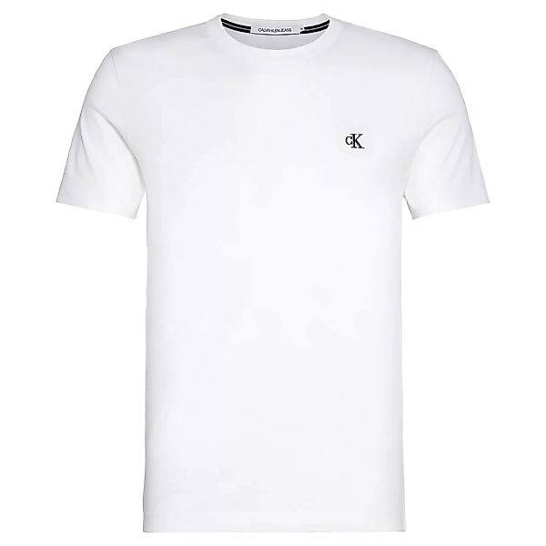Calvin Klein Jeans Essential Slim Kurzärmeliges T-shirt L Bright White günstig online kaufen