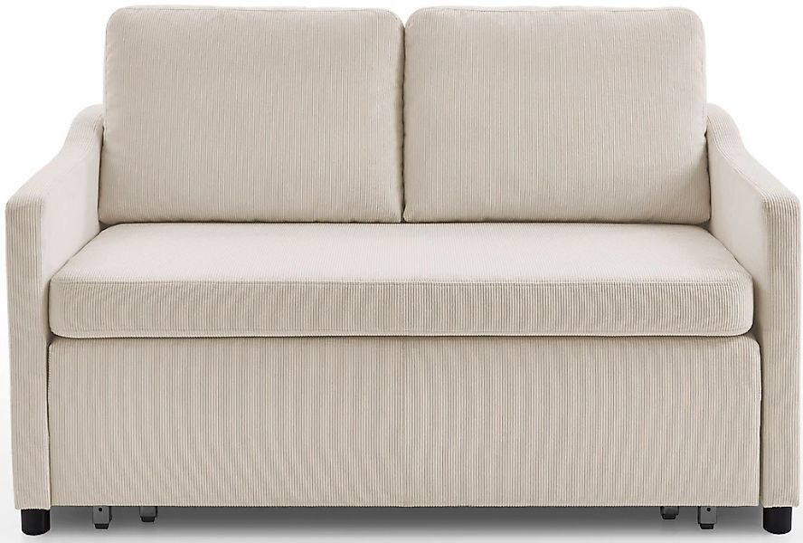 ATLANTIC home collection Schlafsofa "Anella" mit Cord-Bezug, mit Schlaffunk günstig online kaufen