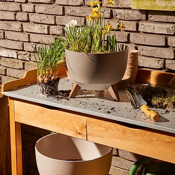 Siena Garden Pflanzkübel, skandinavische Optik, rund günstig online kaufen
