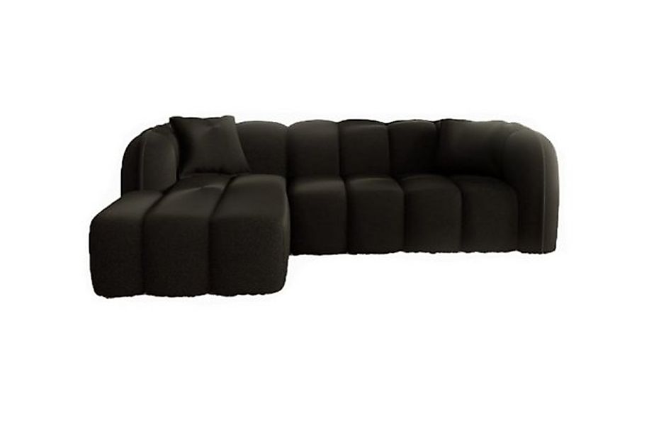 Sofa Dreams Polsterecke Miramar L Form kurz 4-Sitzer, 3 verschiedene Stoffb günstig online kaufen