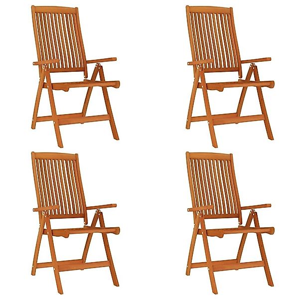 vidaXL Gartenstuhl Klappbare Gartenstühle 4 Stk. günstig online kaufen