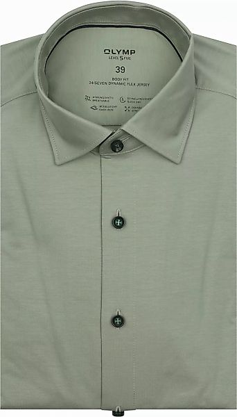 OLYMP Hemd Level 5 24/Seven Grün - Größe 38 günstig online kaufen