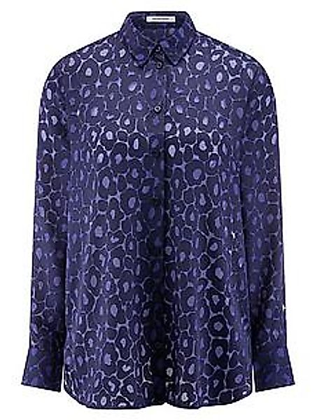Long-Bluse Peter Hahn blau günstig online kaufen