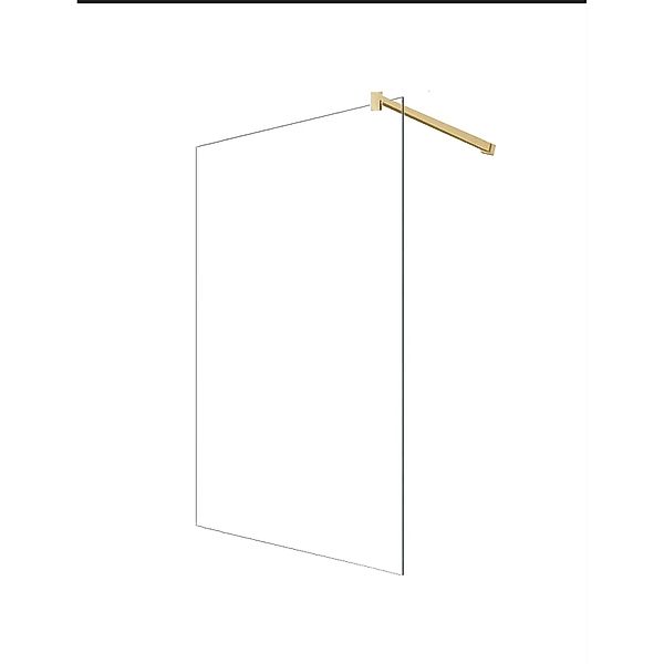 Glaszentrum Hagen 118x200cm Walk in Duschabtrennung Dusche GD günstig online kaufen