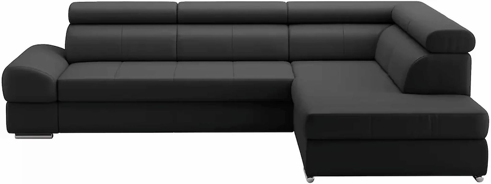 sit&more Ecksofa "Broadway L-Form", mit verstellbaren Kopfteilen, wahlweise günstig online kaufen