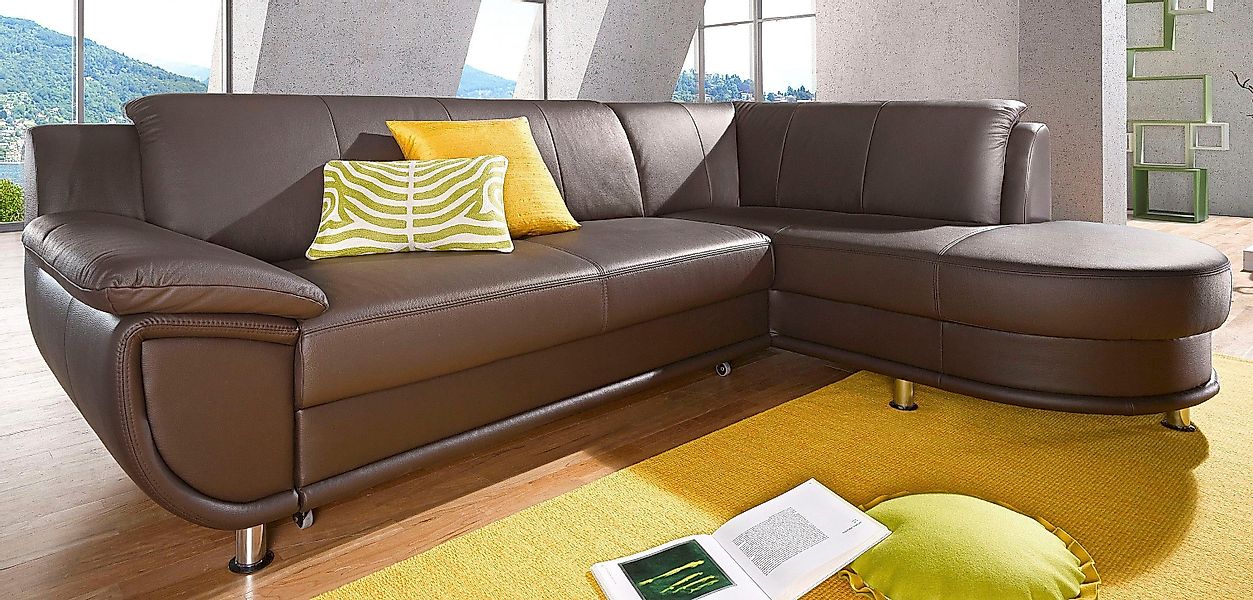 TRENDMANUFAKTUR Ecksofa Rondo, zeitlos und elegant, günstig online kaufen