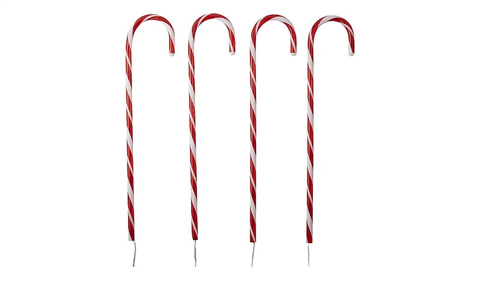 LED Zuckerstange  4er-Set   ¦ rot ¦ Maße (cm): H: 74 Lampen & Leuchten > Au günstig online kaufen