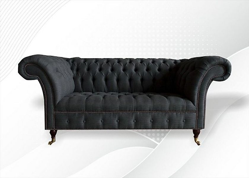 JVmoebel Chesterfield-Sofa Chesterfield-Sofa Handarbeit Massivholz Möbel, M günstig online kaufen