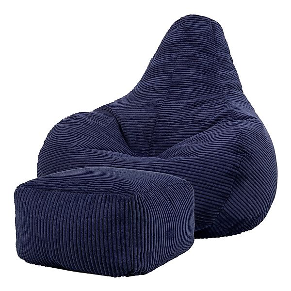 icon Sitzsack Sessel mit Liege aus günstig online kaufen