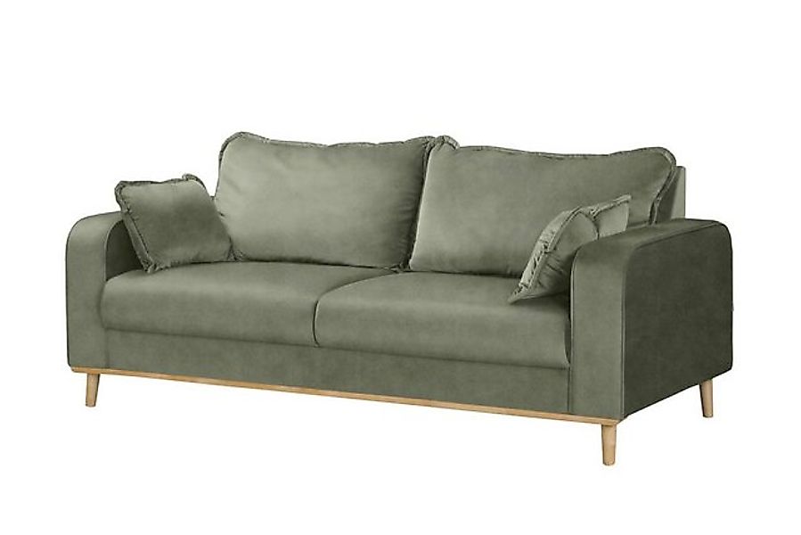99rooms 3-Sitzer Preston, Sofa, 3-Sitzer Sofa, mit Rundumbezug, 2 Zier- und günstig online kaufen