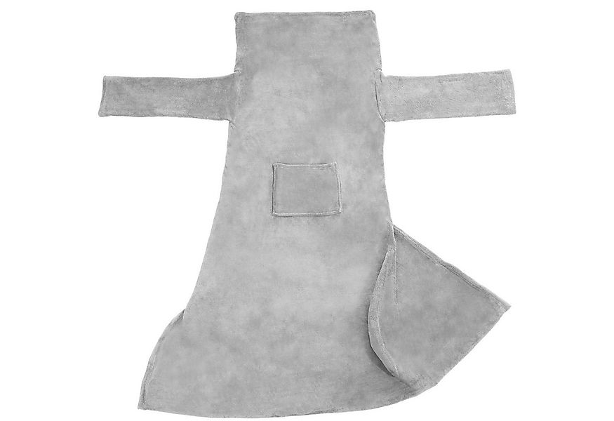 tectake Tagesdecke Kuscheldecke mit Ärmeln, 150 x 180 cm günstig online kaufen