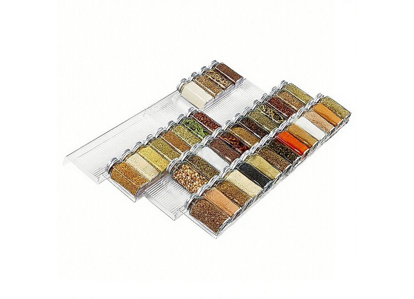 Lifewit Gewürzregal Gewürz Organizer Schublade, Abnehmbares Gewürzregal günstig online kaufen