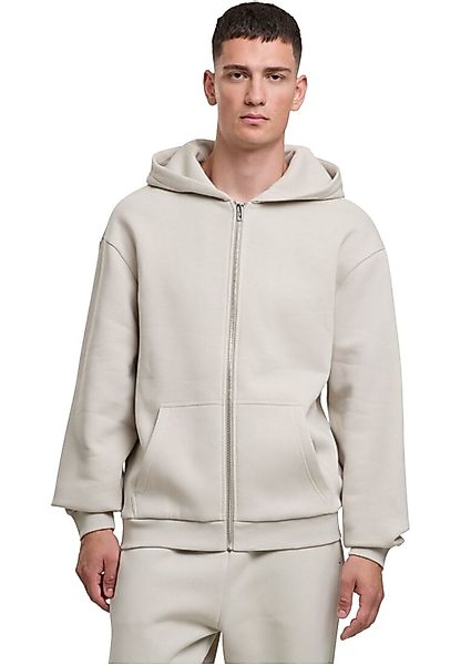 Urban Classics Herren Hoodie Kapuzenpullover FLUFFY ZIP - Regular Fit günstig online kaufen