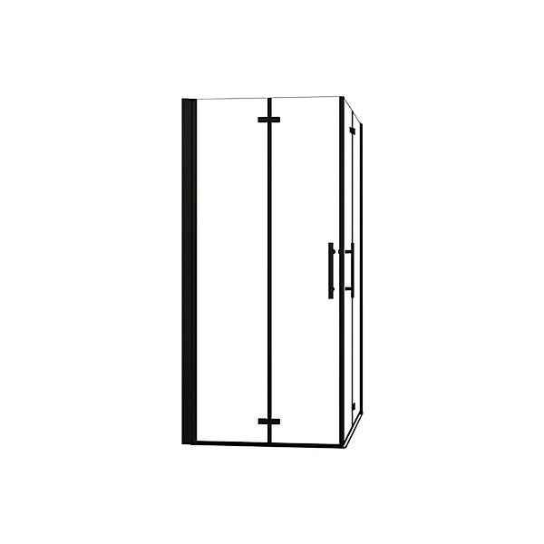 Duschparadies Duschkabine 110x110cm Duschabtrennung Duschtür Höhe 185cm Fal günstig online kaufen