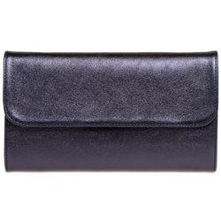 Caspar Clutch Abendtasche Metallic Leder Damen günstig online kaufen