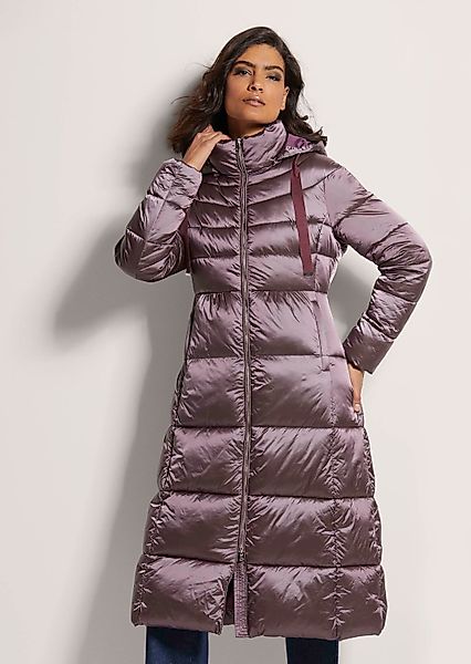 MADELEINE Kurzmantel Lange Steppjacke mit Kapuze günstig online kaufen
