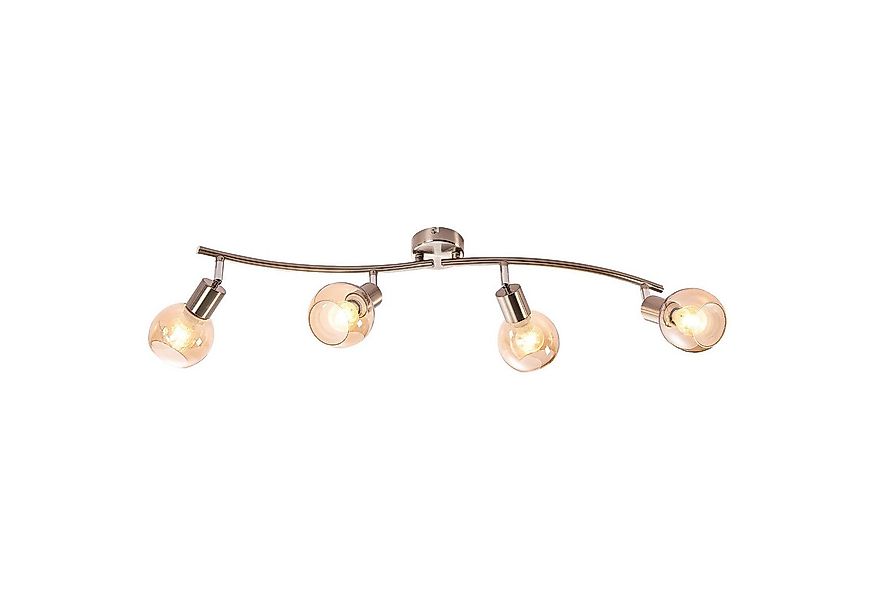 NOWA Deckenleuchte Deckenleuchte Wohnzimmer 4-flammig Deckenlampe Deckenstr günstig online kaufen