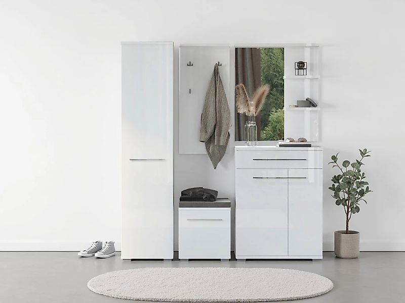 PLACES OF STYLE Garderoben-Set "Piano" Set, 5 Stk. tlg. günstig online kaufen