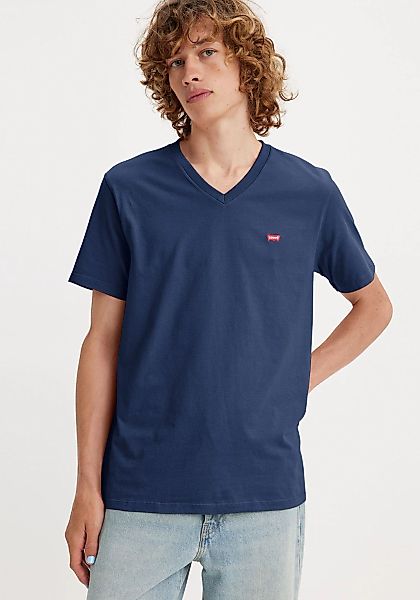 Levis V-Shirt "LE ORIGINAL HM VNECK" mit Logostickerei günstig online kaufen