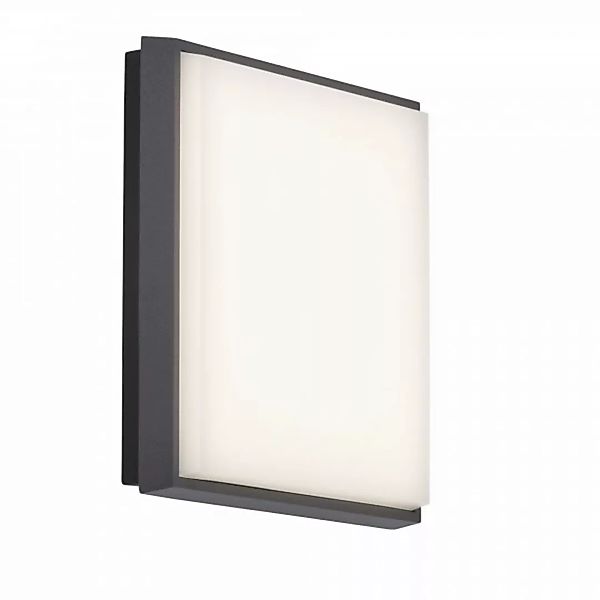 AEG LETAN LED Hausnummernleuchte 24 cm Aluminium / Kunststoff Anthrazit / w günstig online kaufen