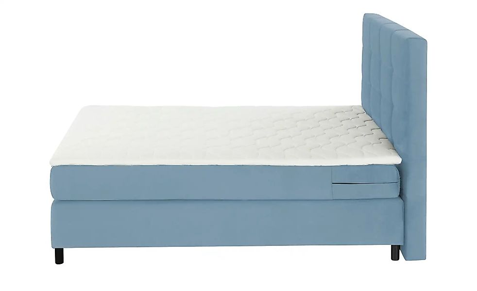 Boxspringbett  Wind ¦ blau ¦ Maße (cm): B: 140 H: 152 Betten > Boxspringbet günstig online kaufen