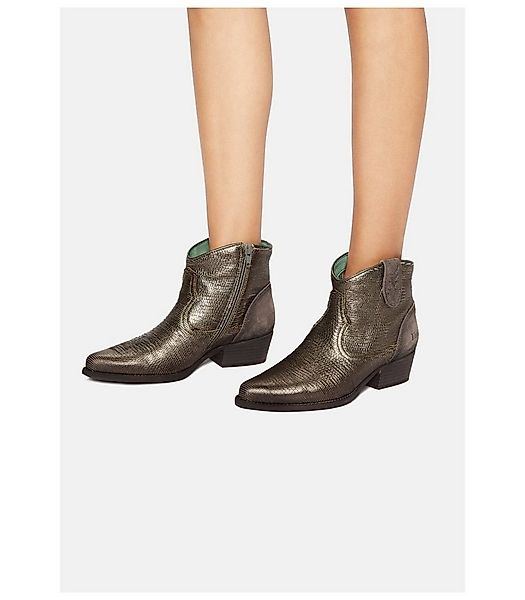 Felmini Stiefelette Leder Cowboy Stiefelette günstig online kaufen