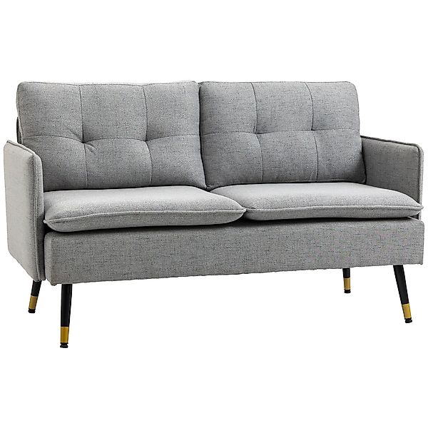 HOMCOM Sofa Couch mit Dickem Kissen, günstig online kaufen
